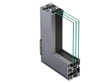 NC 65 HES - Aluminium casement window by METRA Building - view 2